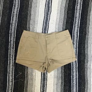 Khaki shorts
